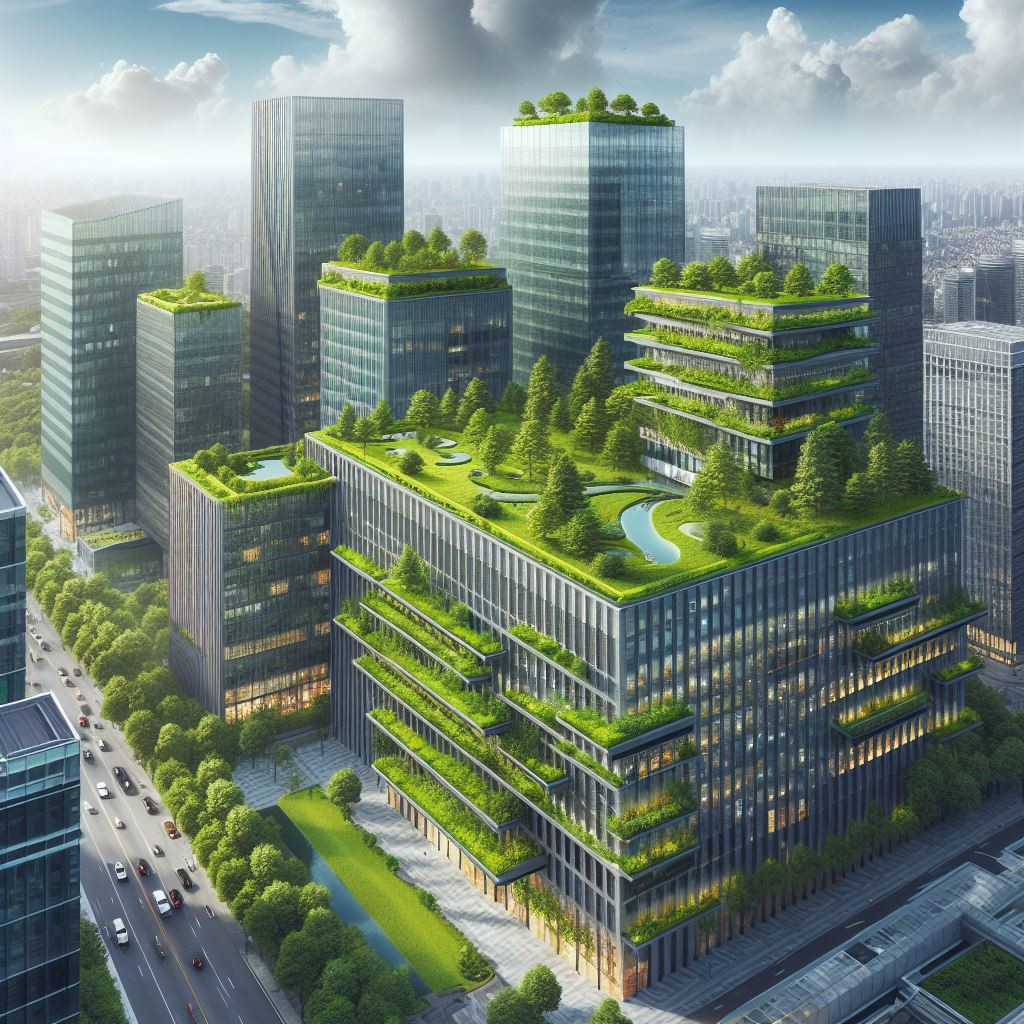 环保新风尚：宁波大厦绿色屋顶技术为写字楼带来新生文章配图